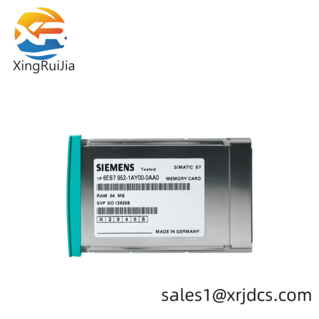 SIEMENS 6ES7952-1AH00-0AA0: RAM Memory Card for Industrial Control, Advanced Computing Capabilities