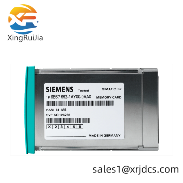 SIEMENS 6ES7952-1KL00-0AA0 MEMORY CARD - Industrial Control Module