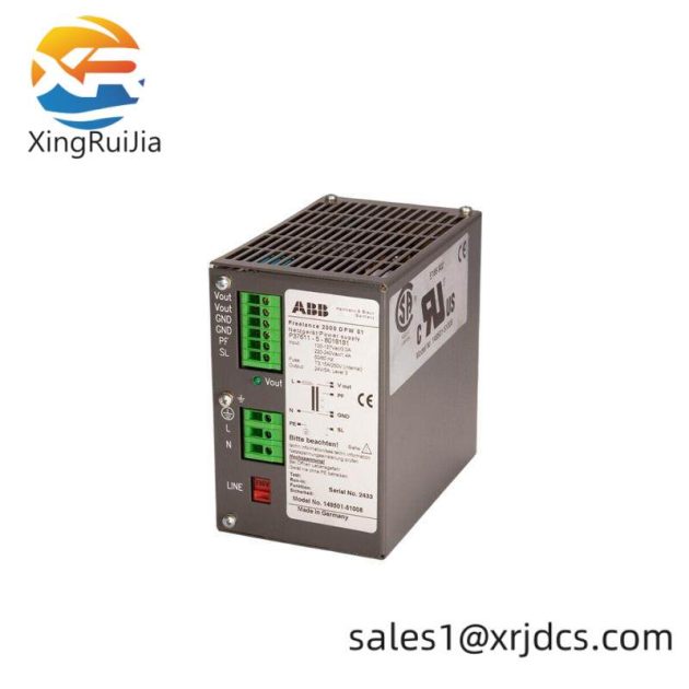 ABB DPW01 Power Supply Module, Advanced Energy Management Solutions