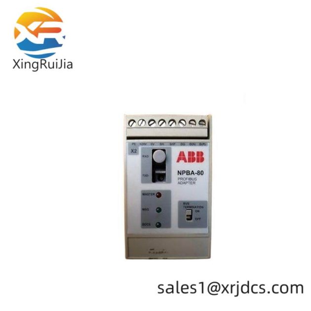 ABB NPBA-80 PROFIBUS ADAPTER - Industrial Automation Module, 200 Characters or Less