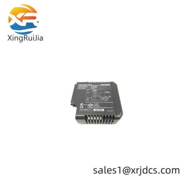 EMERSON KJ3222X1-BA1 Analog Output Module, DeltaV PLC System, 12P2532X072 & VE4003S2B1, High Precision Control