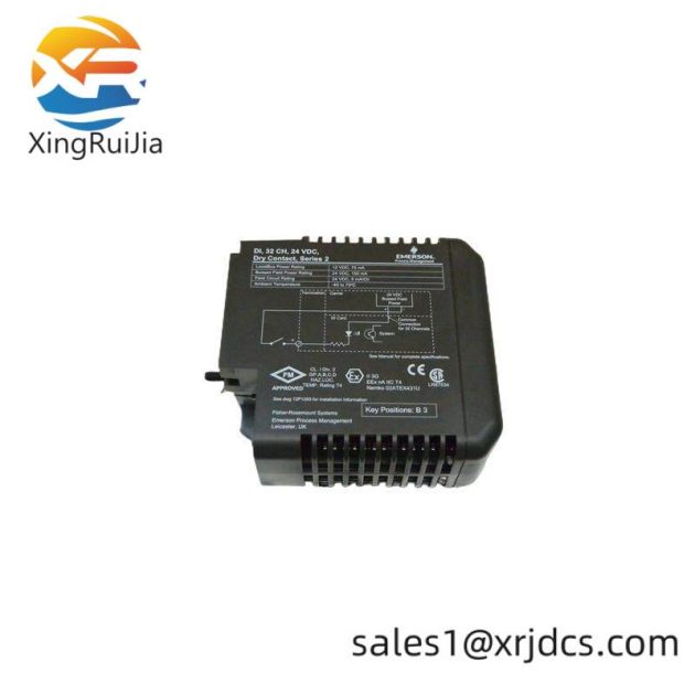 EMERSON KJ3222X1-EA1 Input Module: Precision Control for Industrial Automation