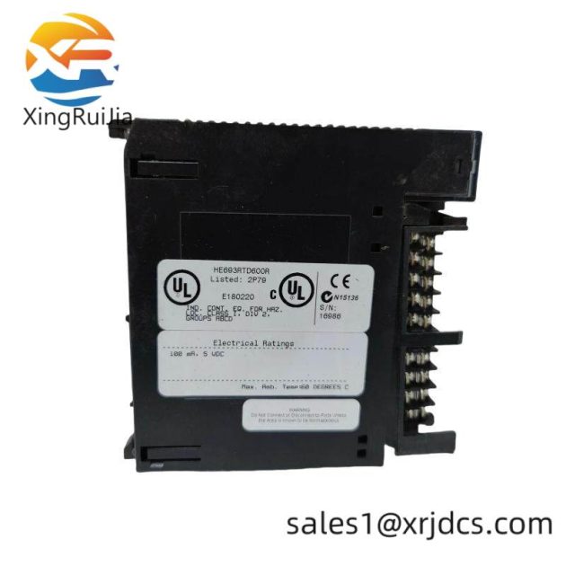 GE HE693RTD600R: High Precision Rugged Input Module for Industrial Automation