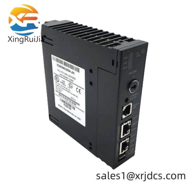 GE IC693NIU004: Ethernet Network Interface Unit, High-Speed Networking for Industrial Control Systems