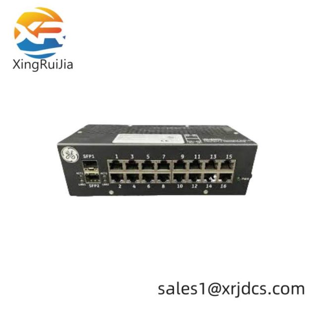 GE IS420ESWBH3A - Unmanaged Industrial Ethernet Switch with Eight 10/100 Base-TX Ports