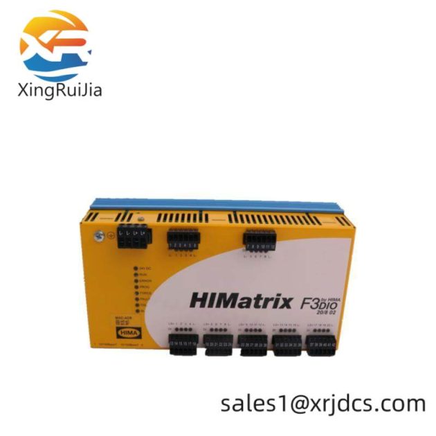 HIMA F3DIO20/802 Digital I/O Module, 24V DC, 8 Channels