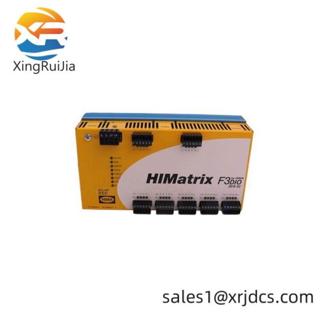 HIMA F3DIO20/802 Digital I/O Module, 24V DC, 8 Channels