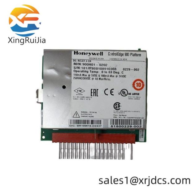 Honeywell 900H01-0202: Advanced Digital Output Relay Module for Industrial Control Systems