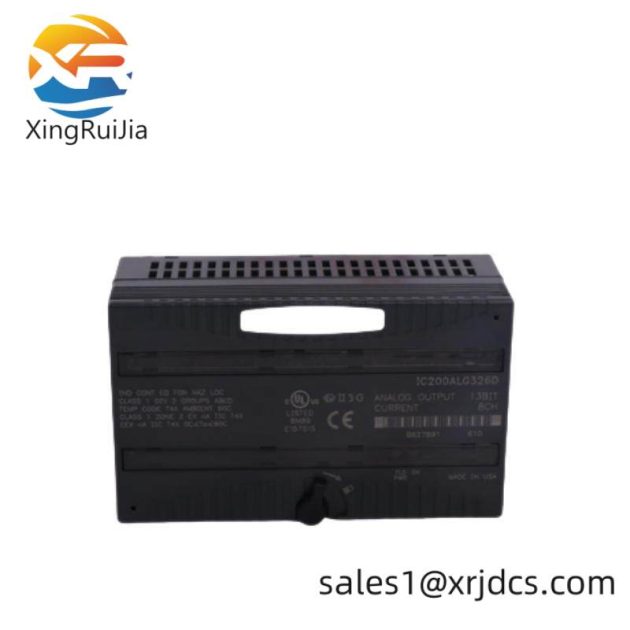 GE IC200ALG326D Analog Output Module - Precision Control in Industrial Automation