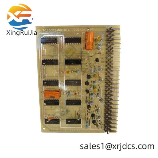 GE IC3600VANB1D1C: Advanced Control PLC Annunciator Board for Industrial Automation