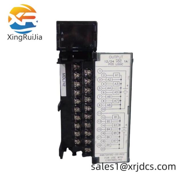 GE IC693MDL742C ESCP Output Module: Advanced Industrial Control Solutions