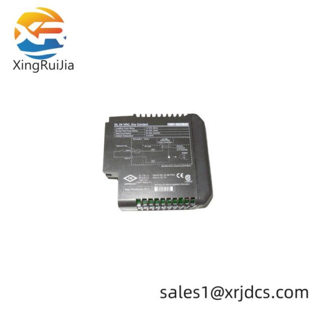 EMERSON KJ3001X1-BB1 | 12P0550X132 | DI 8-Channel 24 VDC Dry Contact Card