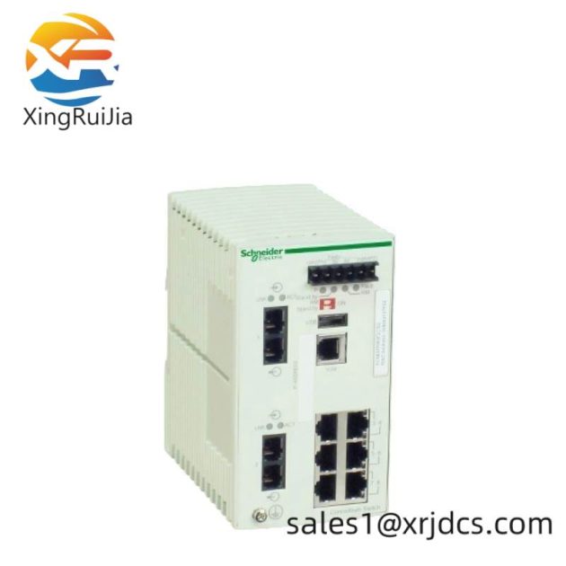 Schneider Electric TCSESM083F2CU0 Switch, 8 Ports: Industry Standard Networking Innovation