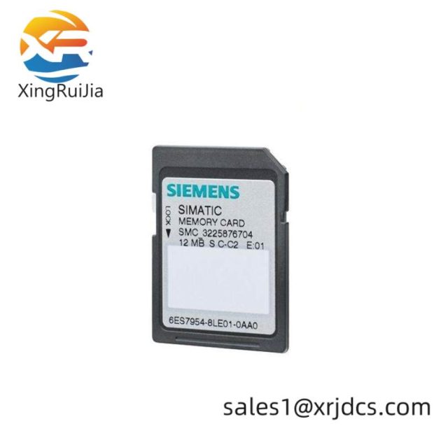 SIEMENS 6ES7954-8LE03-0AA0 Micro Memory Card, Designed for Precision Control Solutions