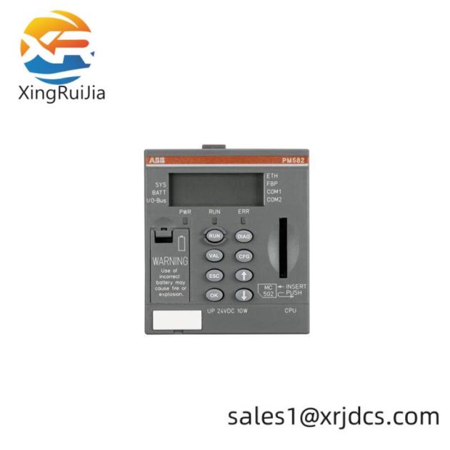 ABB PM582 1SAP140200R0201 Logic Controller: Advanced Control, Efficiency & Flexibility