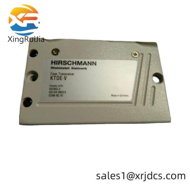 Hirschmann KTDE-V 943258-001 Coax Transceiver Module: High-Speed Data Transfer Solution for Industrial Networks