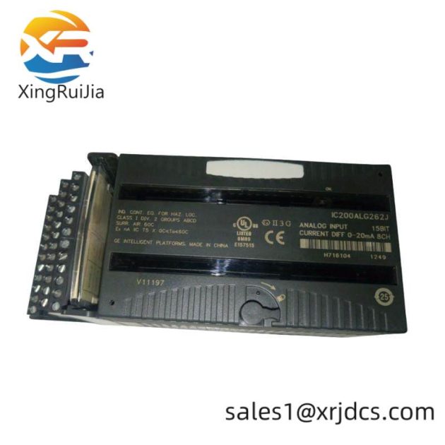 GE IC200ALG262 Analog Input Module: High-Precision Data Acquisition, Industrial Control Solutions