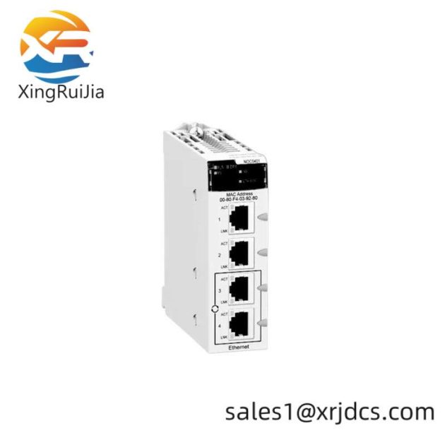 Schneider Electric BMXNOC0401: Industrial Ethernet Communication Module, 200 Characters or Less