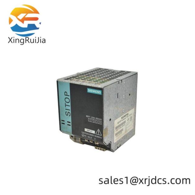 SIEMENS 6EP1334-3BA00 Industrial Power Supply, High Efficiency & Reliability Module