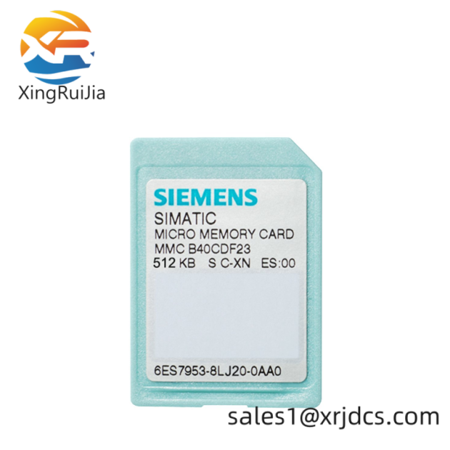 SIEMENS 6ES7953-8LF20-0AA0 Micro Memory Card for Industrial Control Systems