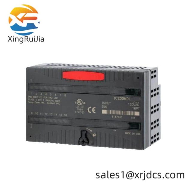 GE IC200MDL744 5 Volt Backplane Current Module